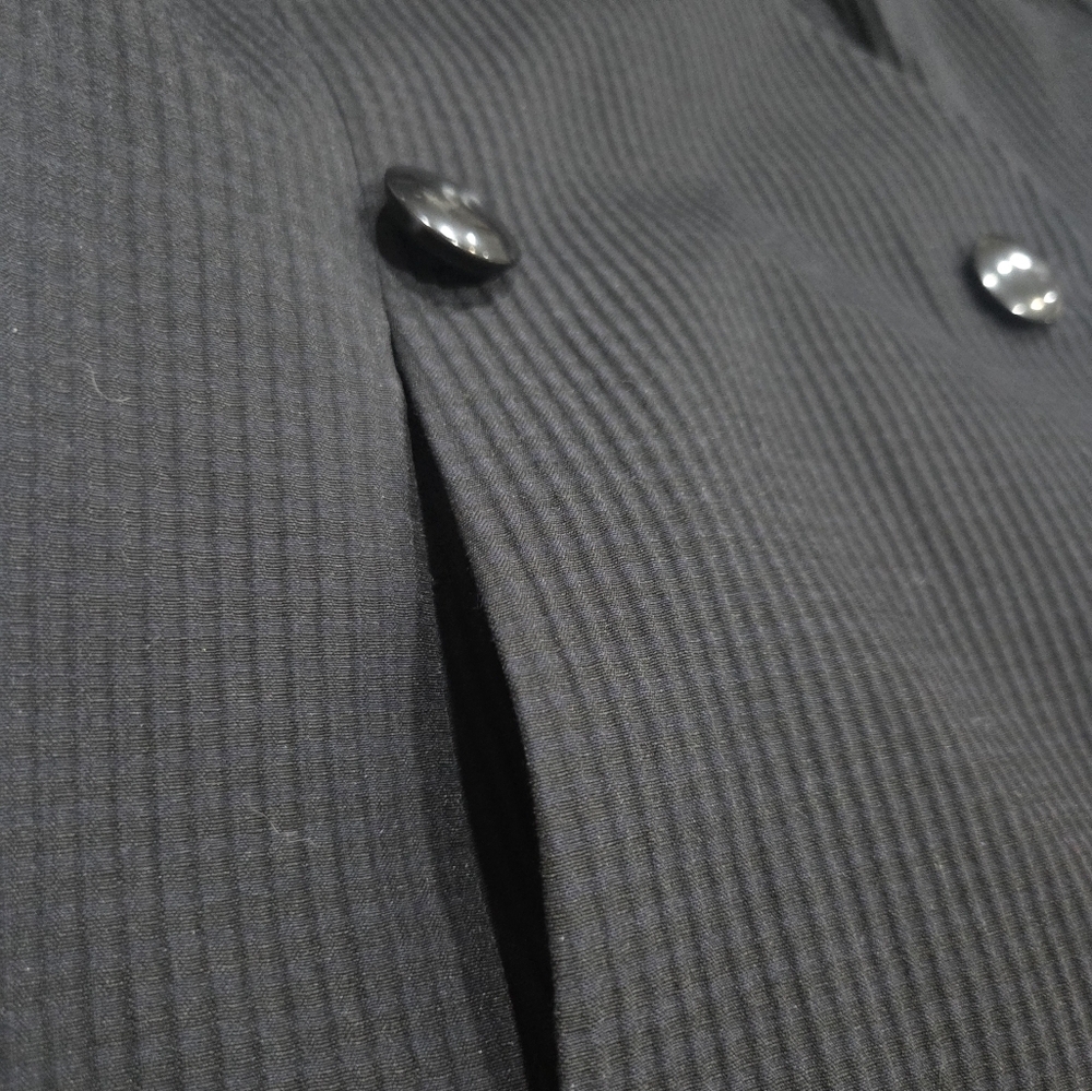 Brooks Brothers Elegant Black Textured two Buttons Women's Blazer Sz.4P - Picture 5 of 12